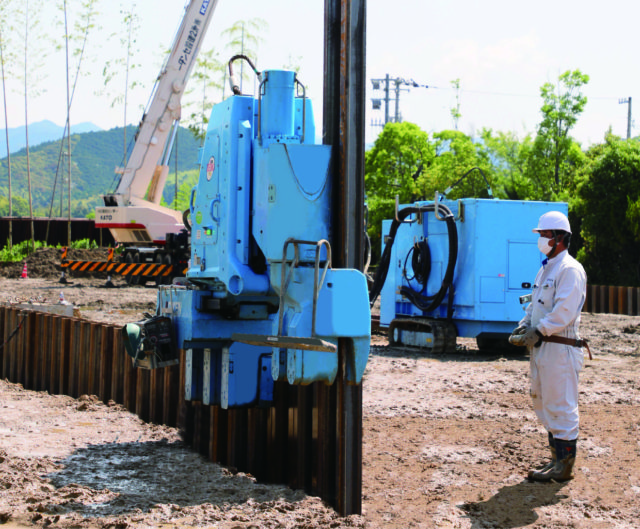 World’s First Steel Sheet Pile-based Building Structures | GIKEN LTD.