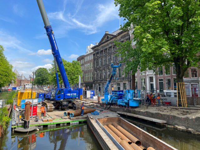 Smooth Start to Commercial Phase of World Heritage-listed Dutch Canal Quay Wall Renovation Projectの画像