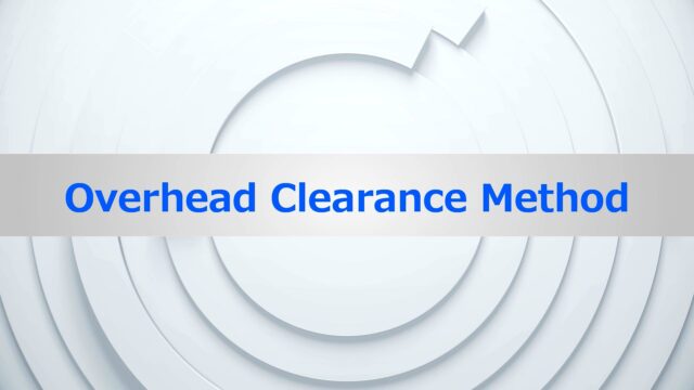 Overhead Clearance Methodの画像