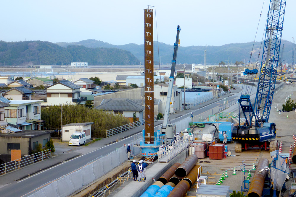 高知海岸堤防改良工事　新居工区　（高知県土佐市）／国土交通省 四国地方整備局 高知河川国道事務所