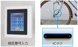 MOBILE ECO Cycle 選べる認証方式