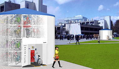 モバイルエコサイクル 学校に