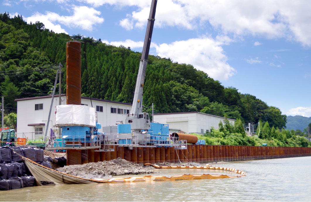 大船渡港永浜地区海岸防潮堤工事 （岩手県大船渡市）/ 岩手県 沿岸広域振興局