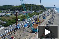 インプラント堤防「高知海岸」