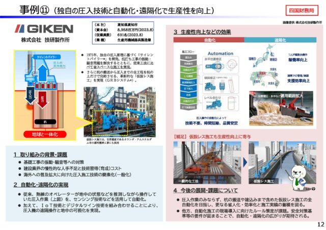 全国財務局長会議で当社の事例が報告されました。の画像